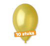Multi pack metallic ballon geel 30 cm