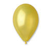 Metallic ballon geel 30 cm
