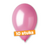 Multi pack metallic ballon roze 30 cm