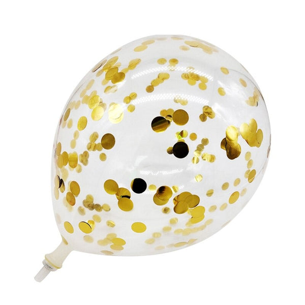Confetti ballon goud 30 cm