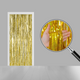 Deur- en glittergordijn goud 1 x 2 meter