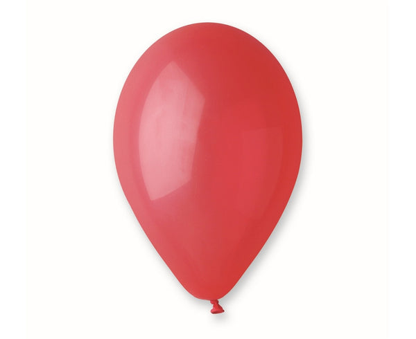 Pastel ballon rood