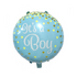 Folie ballon 'It's a boy' rond