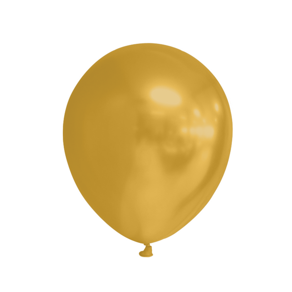 Metallic ballon goud 13cm