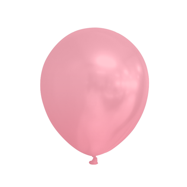 Parel ballon roze 13 cm