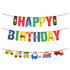 Slinger Happy Birthday transport en voertuigen
